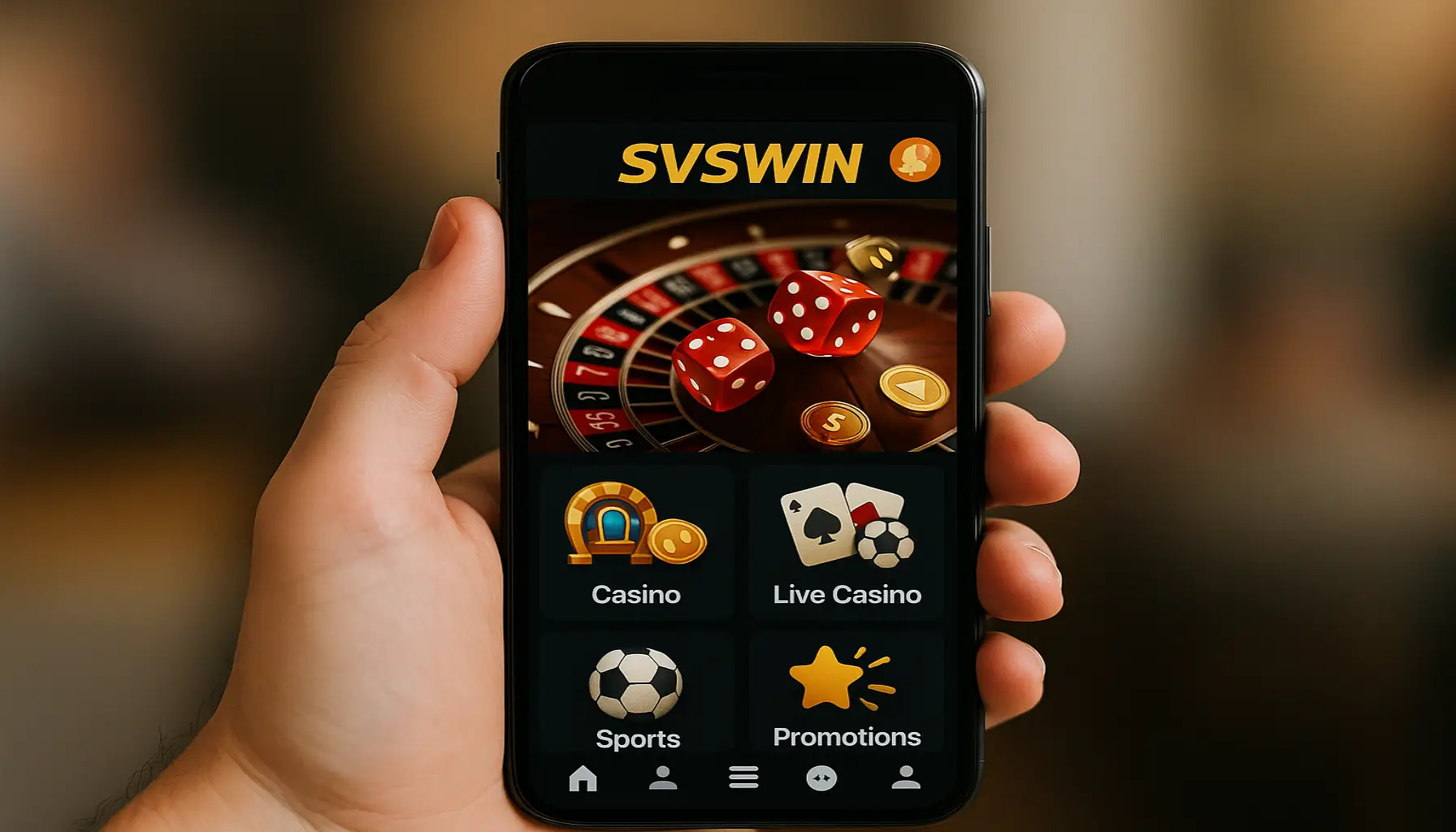 Baixar o SVSWIN Cassino App